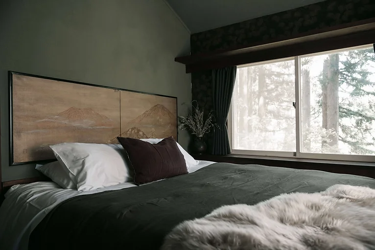 Exterior of Mountain Hut Lodge accommodation in Myoko Kogen, Japan